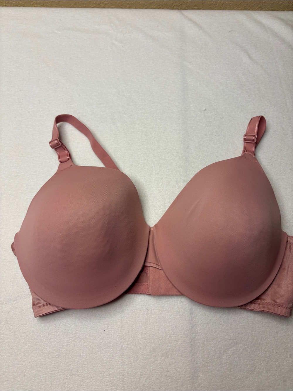 Seamless Molded T-Shirt Bra in Dusty Rose - Women Intimates